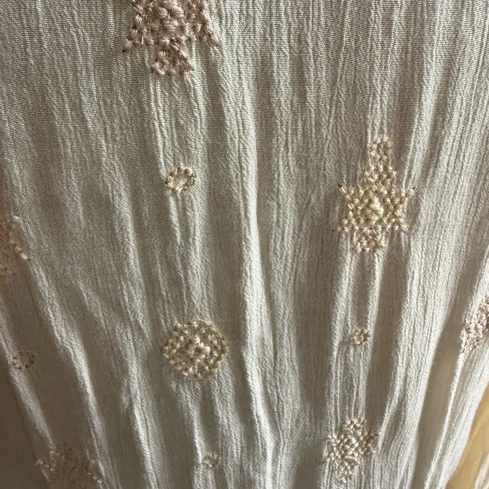 Free People Cream Mini Dress - Picture 4 of 7
